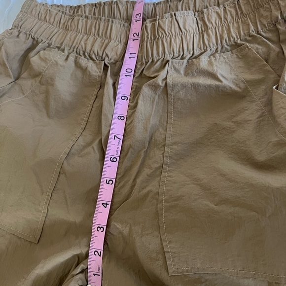 Ganni Nylon Straight Leg Pull On Pants - Picture 5 of 8